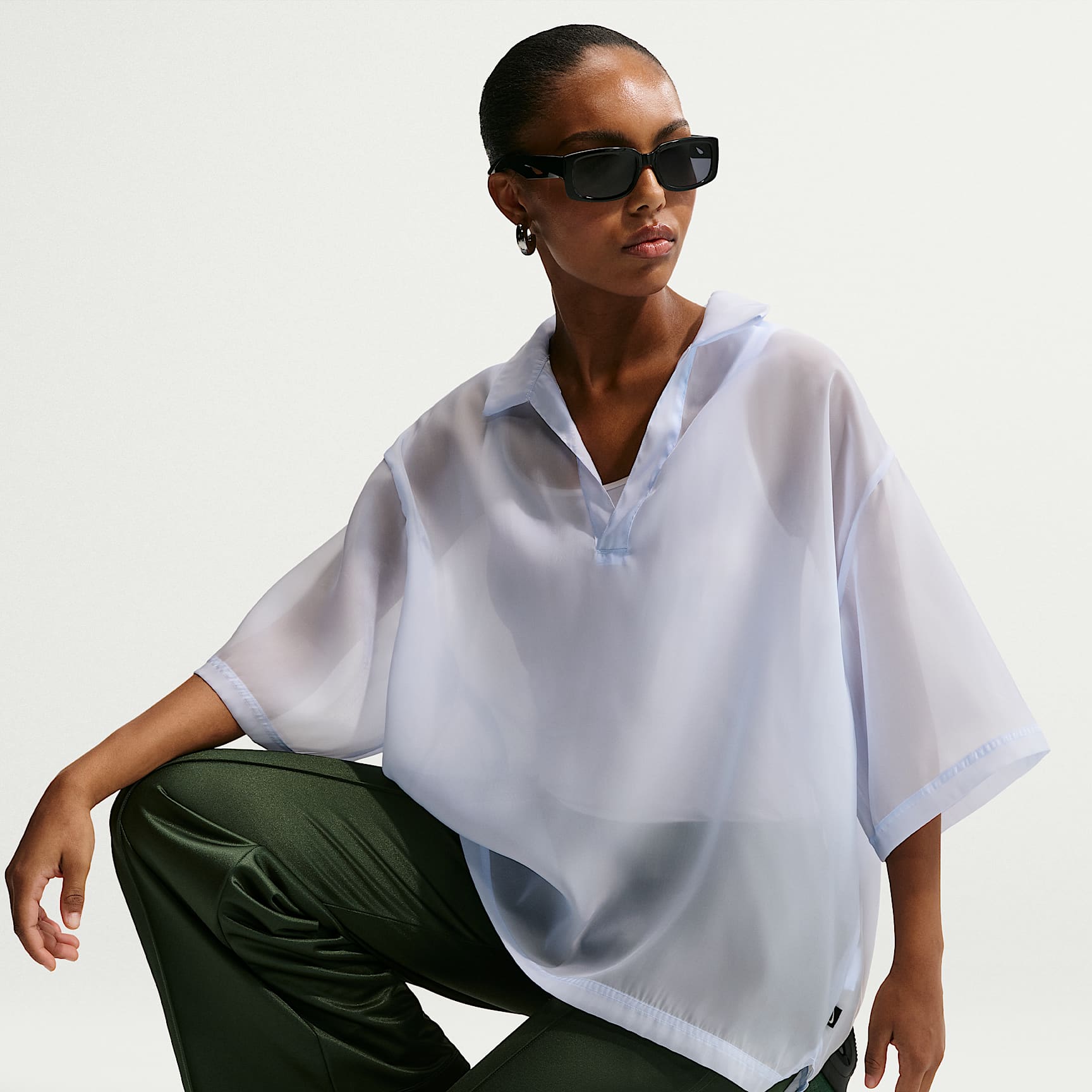 Nike Sportswear Women's Oversized Sheer Top. Nike CA